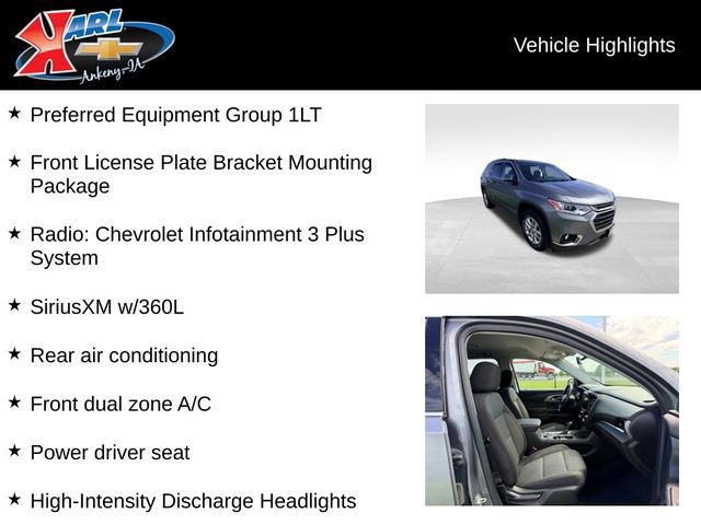 Certified 2020 Chevrolet Traverse LT AWD/4WD image 2