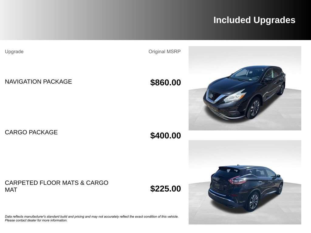 Used 2016 Nissan Murano S w/ Navigation Package image 6