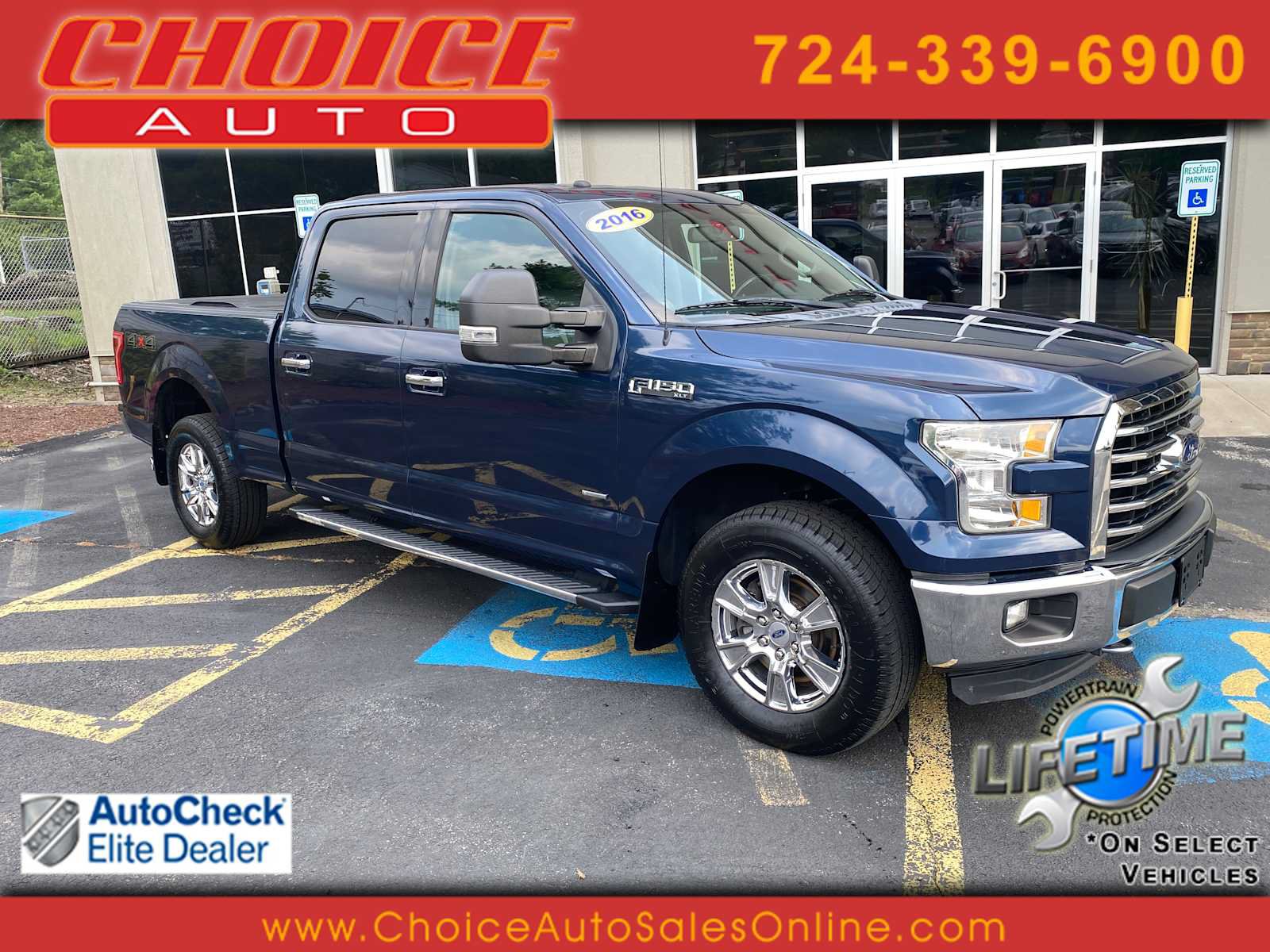 Used 2016 Ford F150 XLT w/ Equipment Group 302A Luxury AWD/4WD image 1