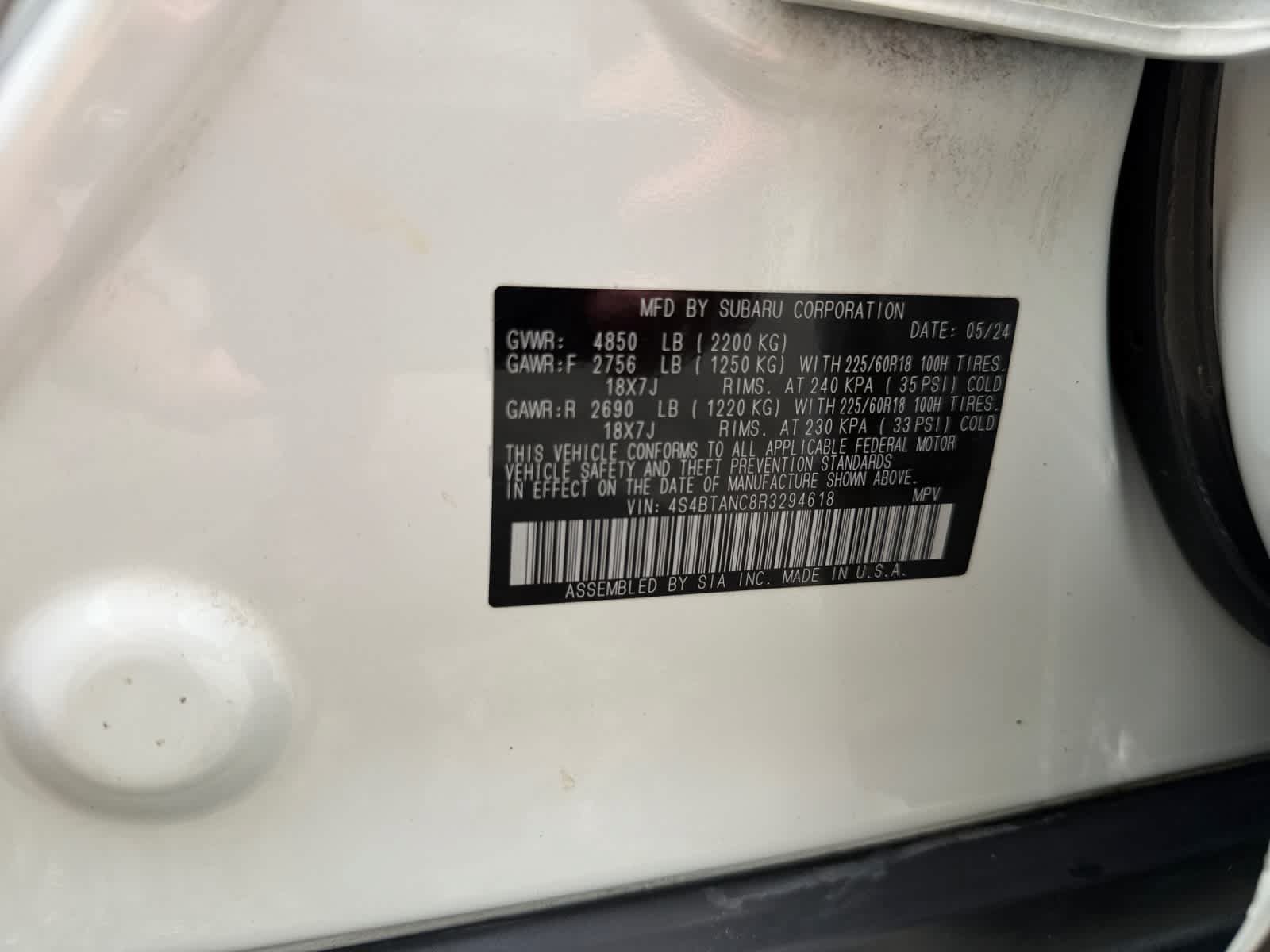 Certified 2024 Subaru Outback Limited AWD/4WD image 16