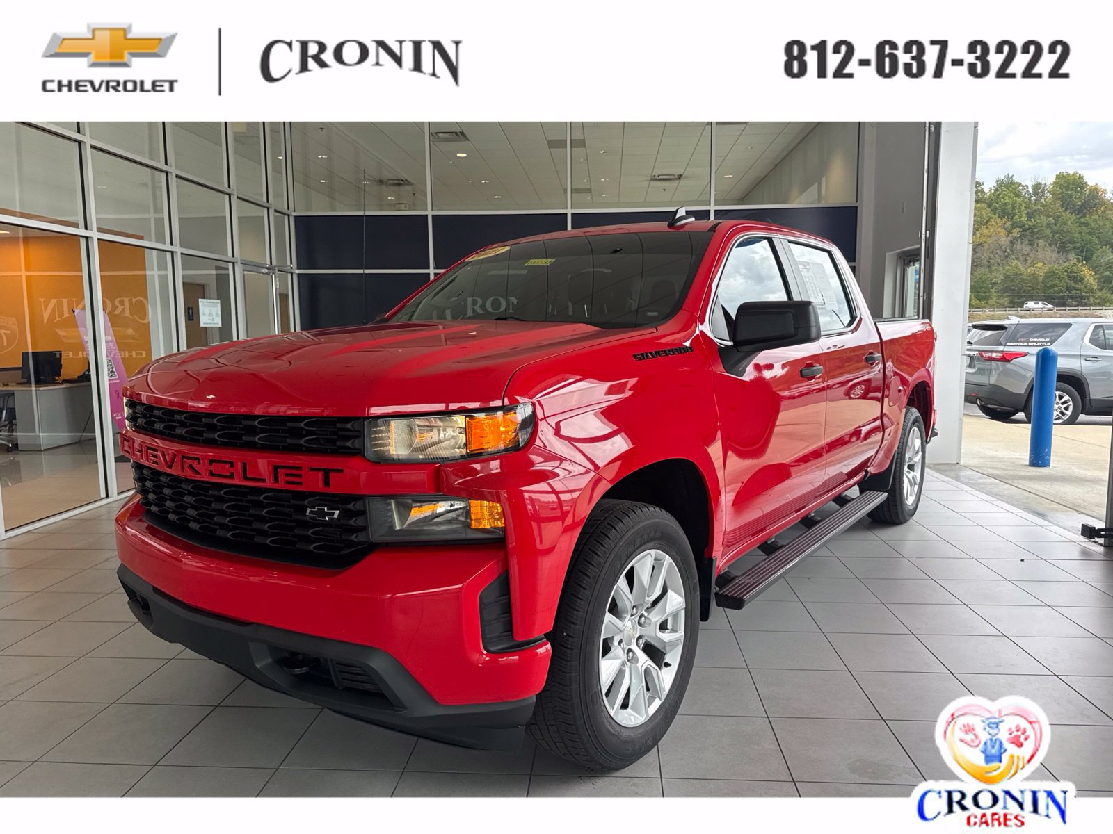 Used 2021 Chevrolet Silverado 1500 Custom w/ LPO, Dark Essentials Package