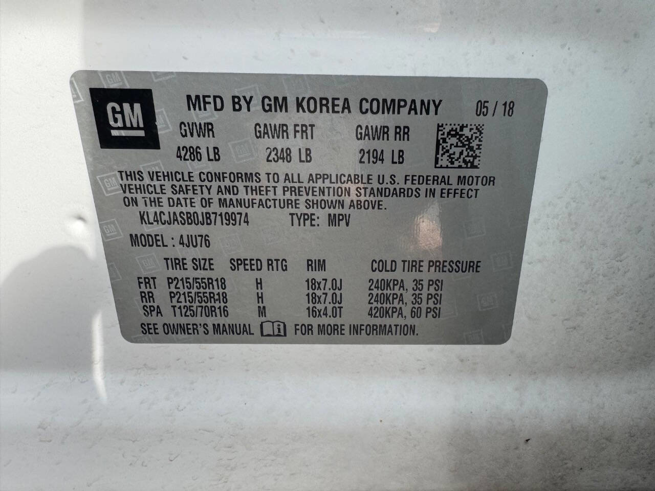 Used 2018 Buick Encore Preferred image 38