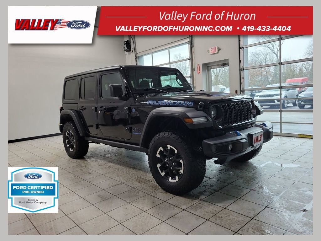 Used 2024 Jeep Wrangler Unlimited Rubicon 4xe image 1