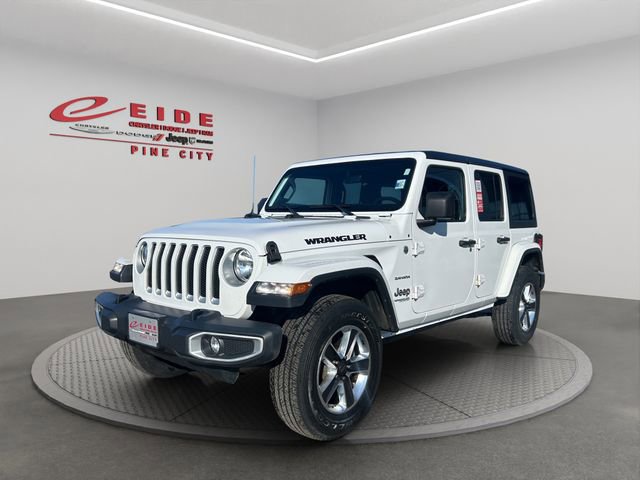 Used 2019 Jeep Wrangler Unlimited Sahara w/ Uconnect 4C Nav & Sound Group image 1