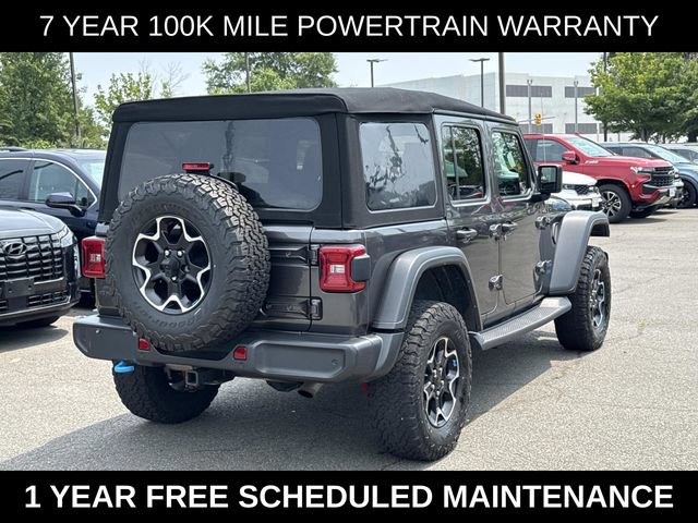 Used 2022 Jeep Wrangler Unlimited Rubicon 4xe w/ Cold Weather Group AWD/4WD image 2