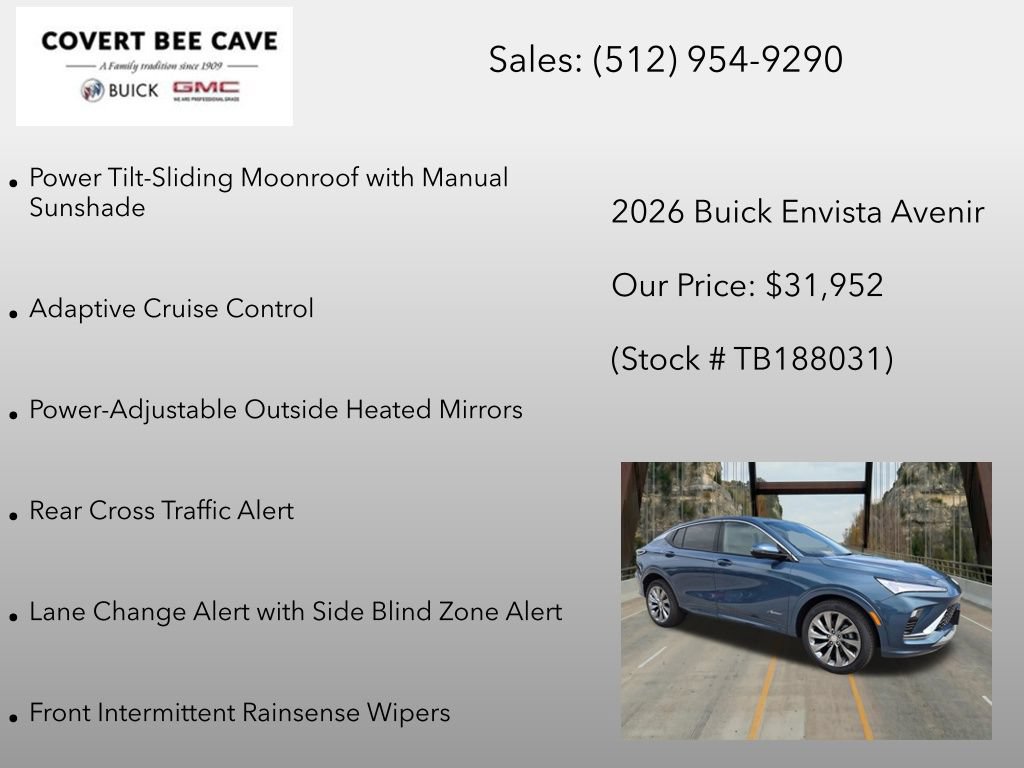 New 2026 Buick Envista Sport Touring FWD image 12