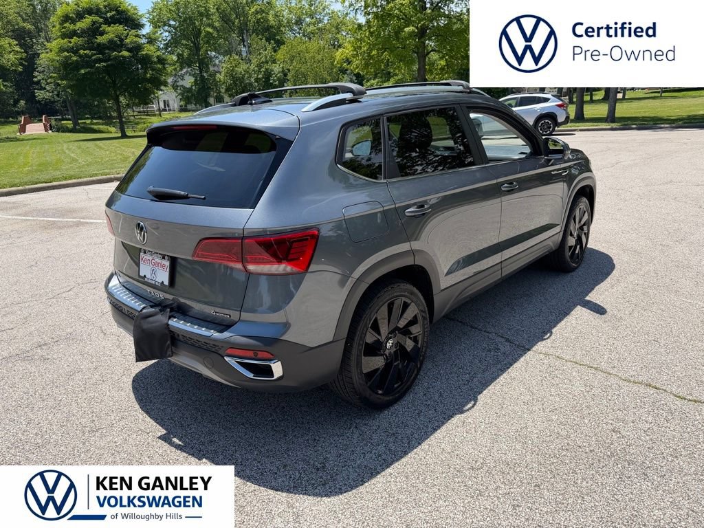 Certified 2023 Volkswagen Taos SEL w/ Black Wheel Package AWD/4WD image 7