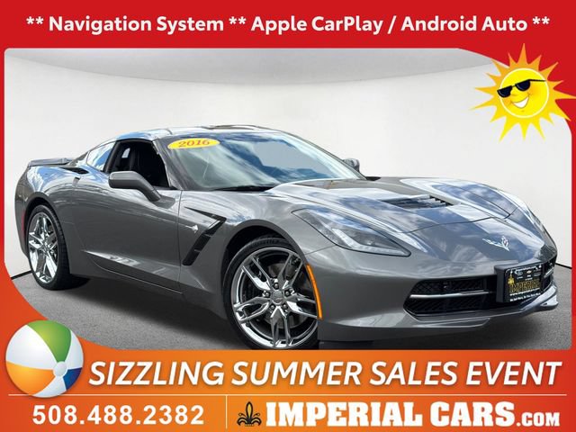 Used 2016 Chevrolet Corvette Stingray Coupe w/ 2LT Preferred Equipment Group RWD image 1