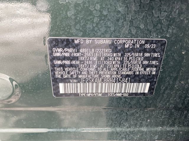 Used 2024 Subaru Forester Touring w/ Pop Package 2 image 47