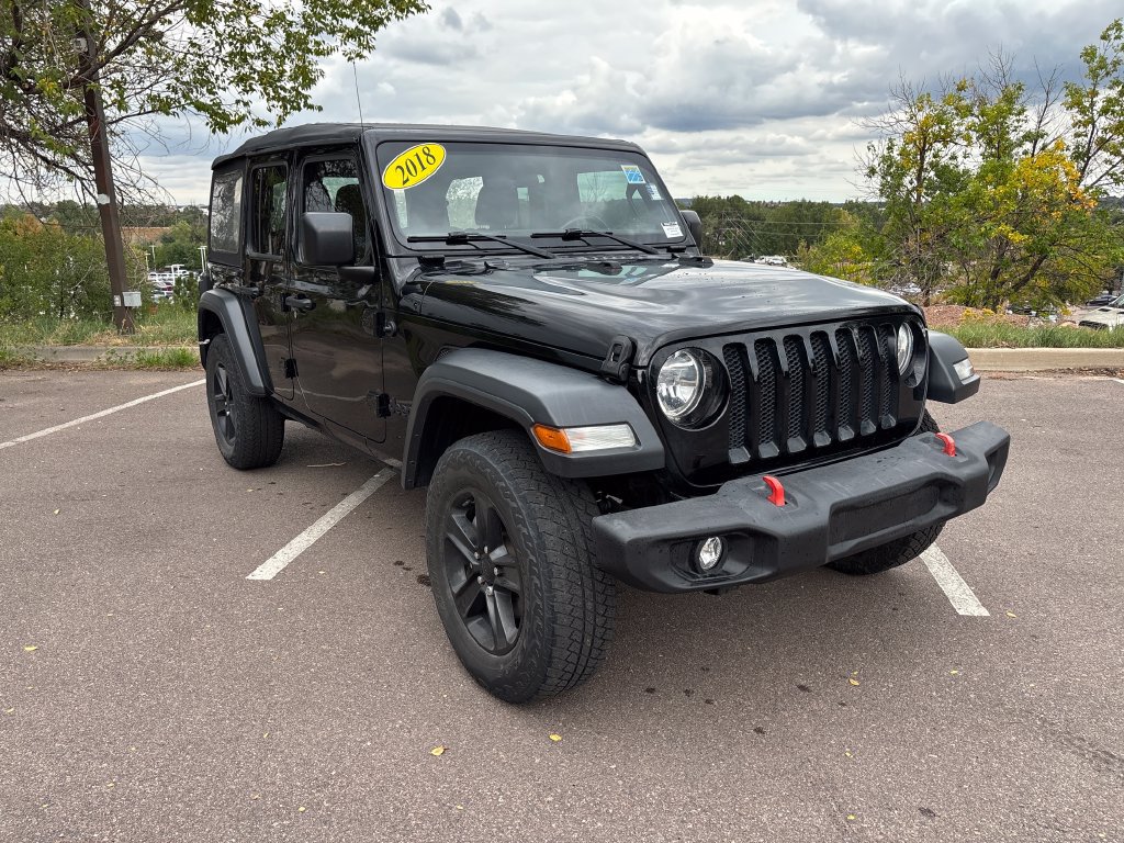 Used 2018 Jeep Wrangler Unlimited Sport AWD/4WD image 3