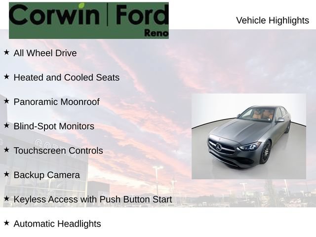 Used 2022 Mercedes-Benz C 300 4MATIC Sedan image 7