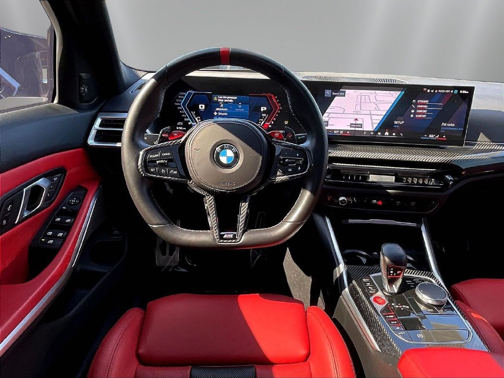 Used 2025 BMW M3 Competition w/ M Carbon Exterior Package RWD image 8