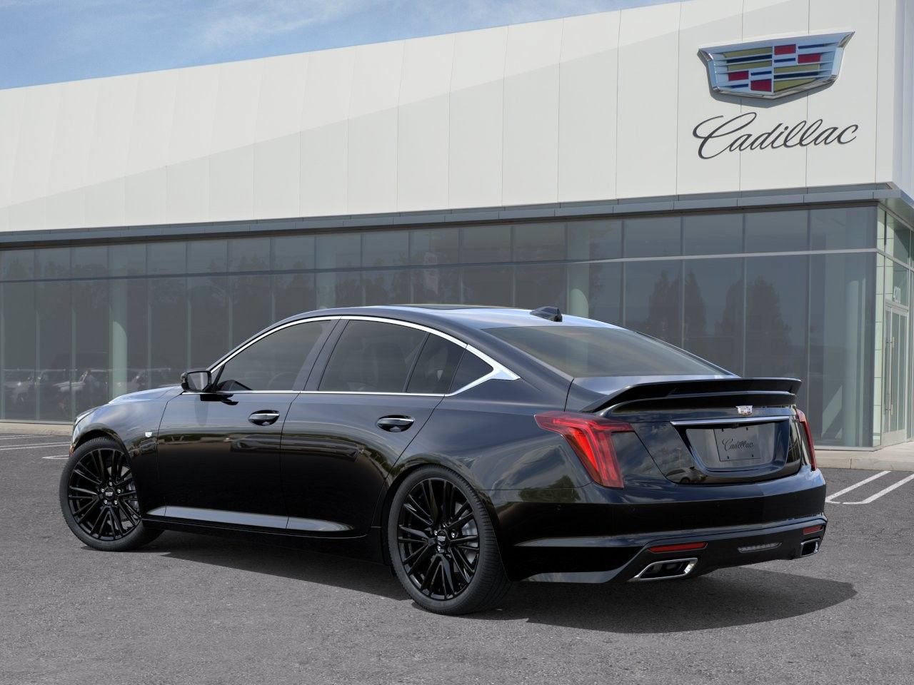 New 2026 Cadillac CT5 Premium Luxury w/ LPO, ONYX Package RWD image 4