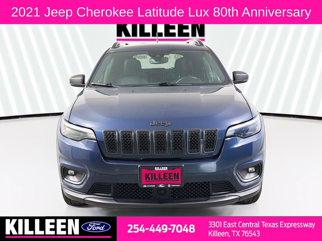 Used 2021 Jeep Cherokee Latitude Lux 80th Anniv w/ Quick Order Package 26U 80TH FWD image 2