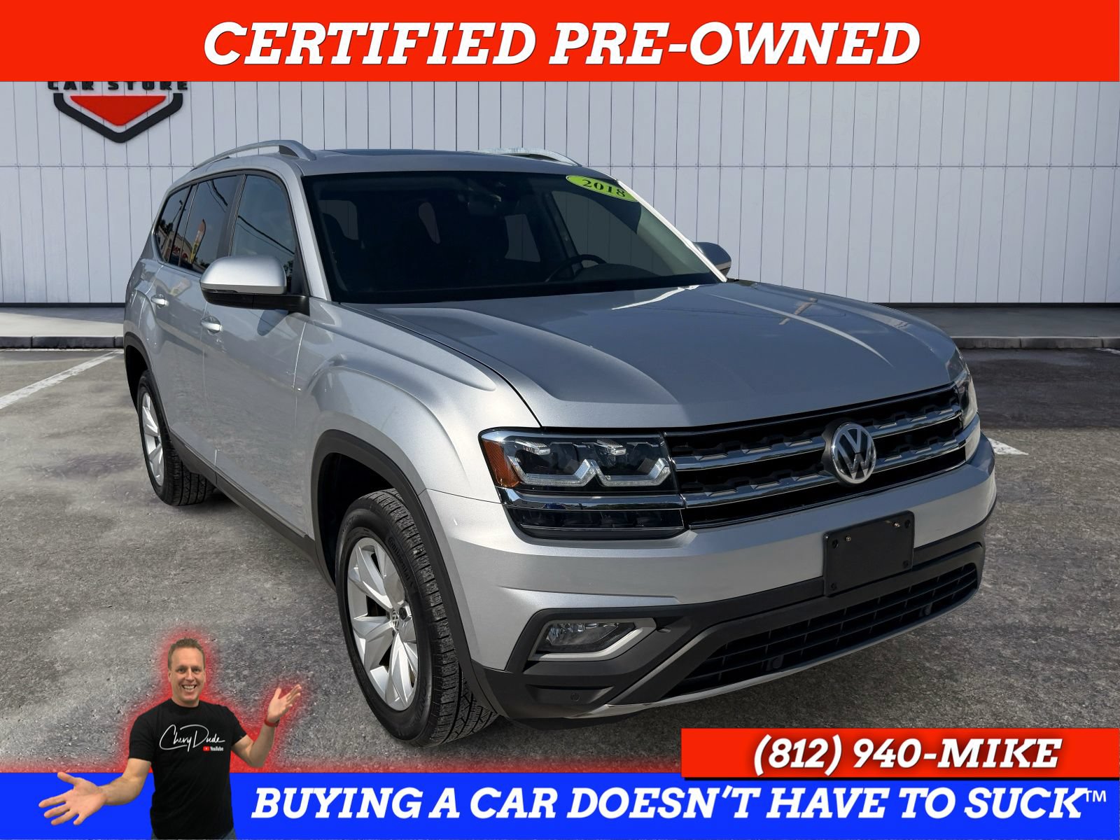 Used 2018 Volkswagen Atlas SEL AWD/4WD image 10