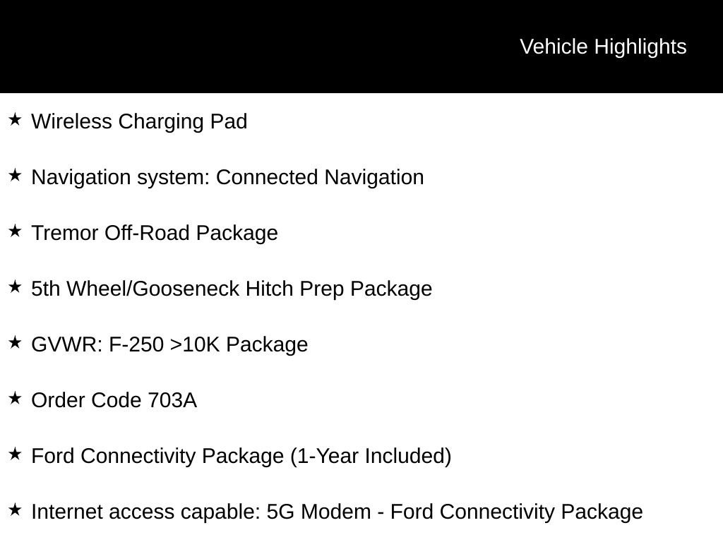 Used 2026 Ford F250 Platinum w/ Tremor Off-Road Package image 16
