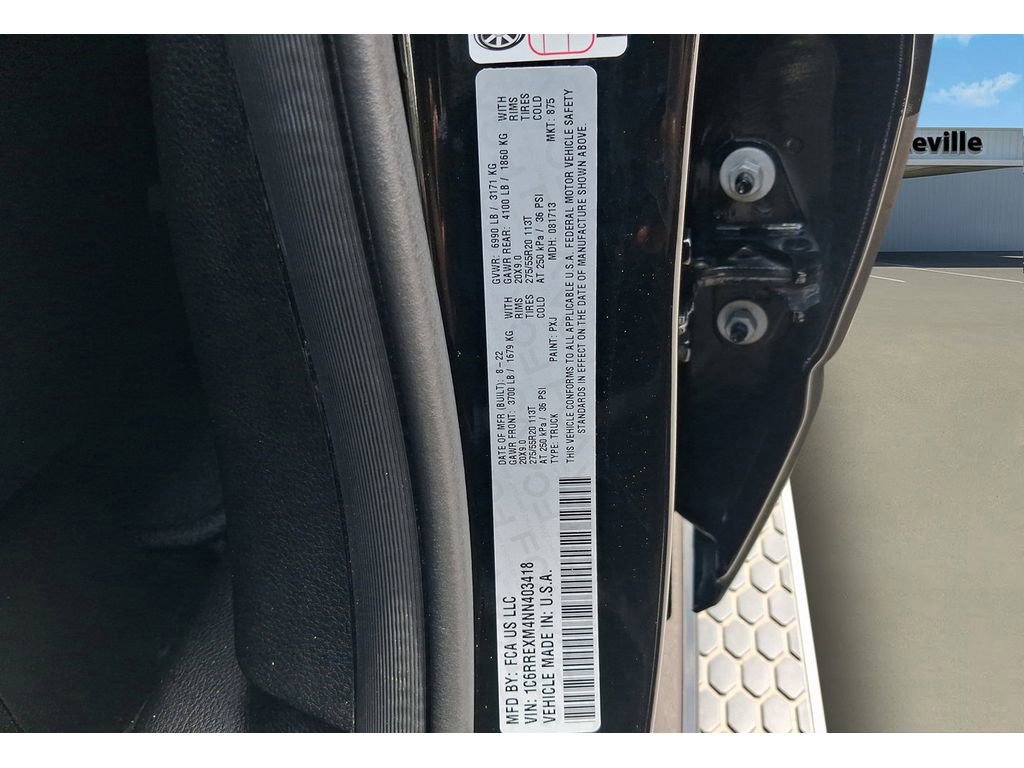 Used 2022 RAM 1500 HFE RWD image 26