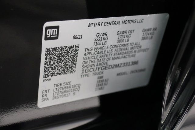 Used 2021 Chevrolet Silverado 1500 LTZ w/ Technology Package image 28