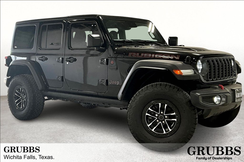 Used 2024 Jeep Wrangler Unlimited Rubicon w/ XTREMEE 35" Tire Package AWD/4WD image 1