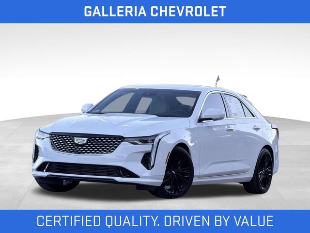 Used 2021 Cadillac CT4 Premium Luxury w/ Climate Package RWD video 1