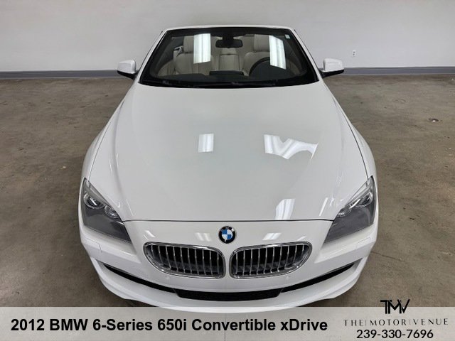 Used 2012 BMW 650i xDrive Convertible AWD/4WD image 21