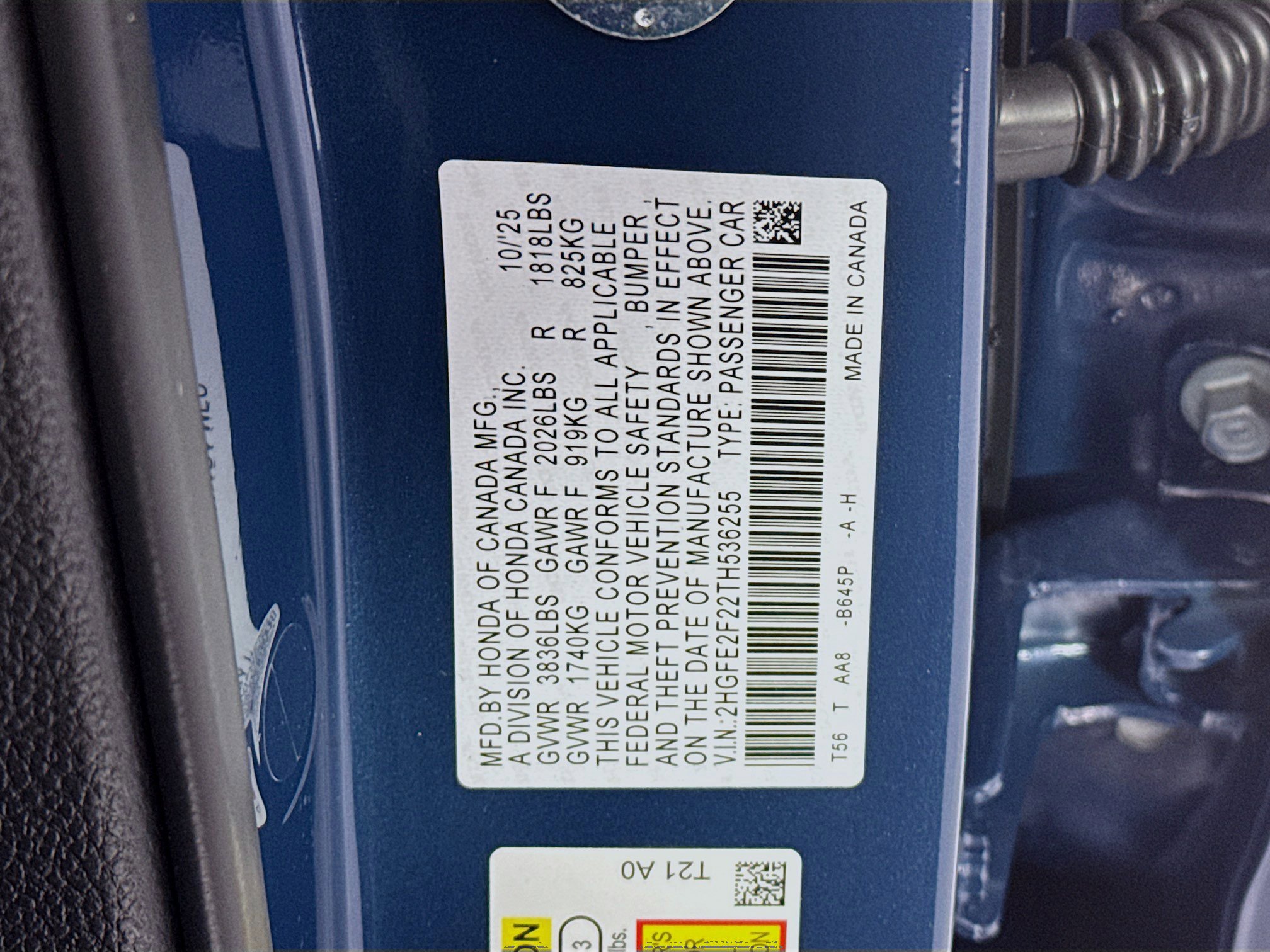 New 2026 Honda Civic LX image 29