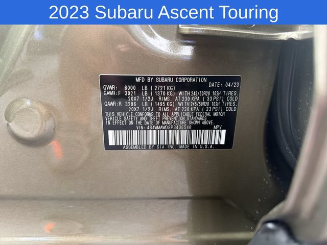 Used 2023 Subaru Ascent Touring AWD/4WD image 31