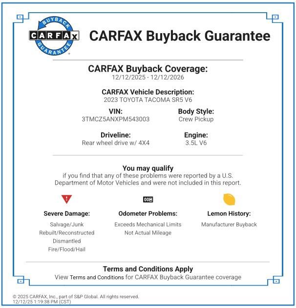 Used 2023 Toyota Tacoma SR5 image 2