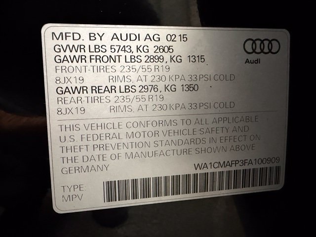 Used 2015 Audi Q5 TDI Premium Plus w/ Technology Package AWD/4WD image 32