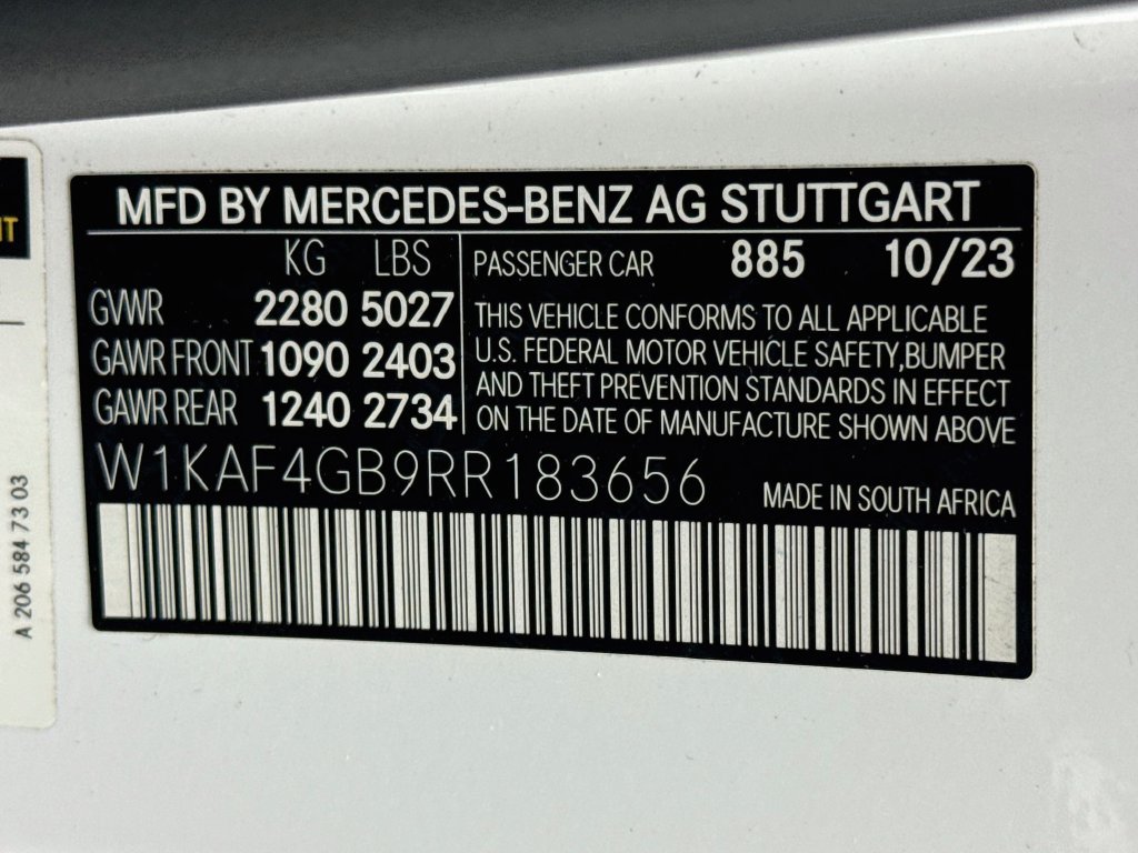 Certified 2024 Mercedes-Benz C 300 Sedan image 34