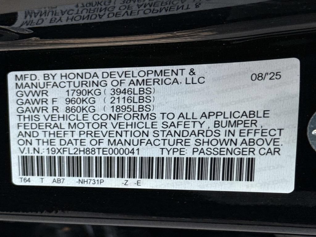 Certified 2026 Honda Civic Sport image 29