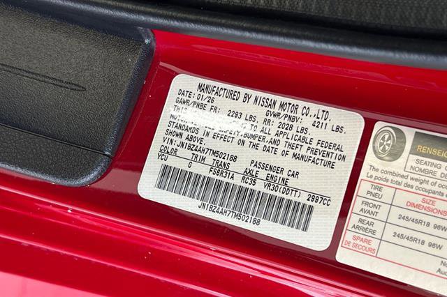 New 2026 Nissan Z Sport w/ Floor Mat Package image 32