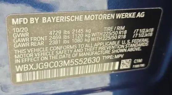 Used 2021 BMW X1 xDrive28i w/ Premium Package AWD/4WD image 54