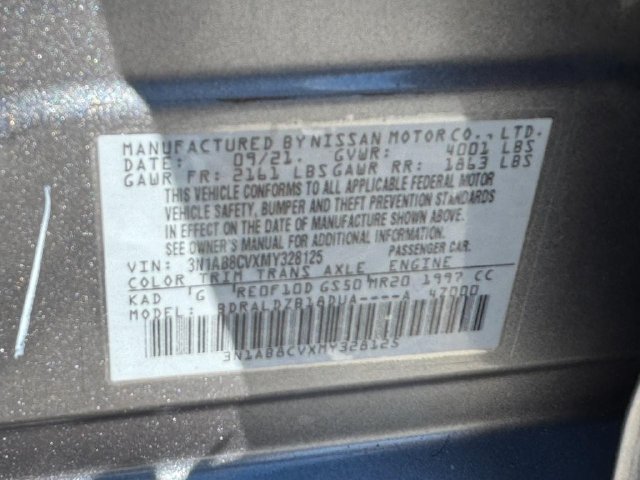 Used 2021 Nissan Sentra SV FWD image 28