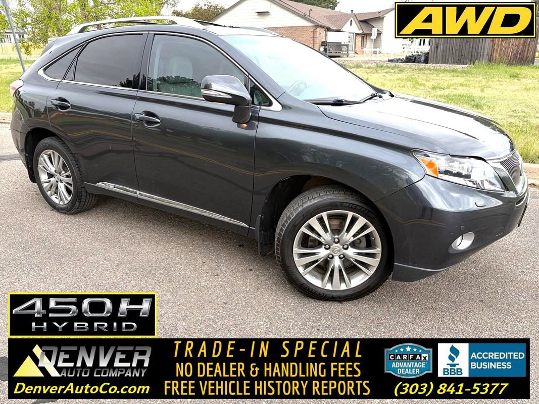 Used 2010 Lexus RX 450h AWD