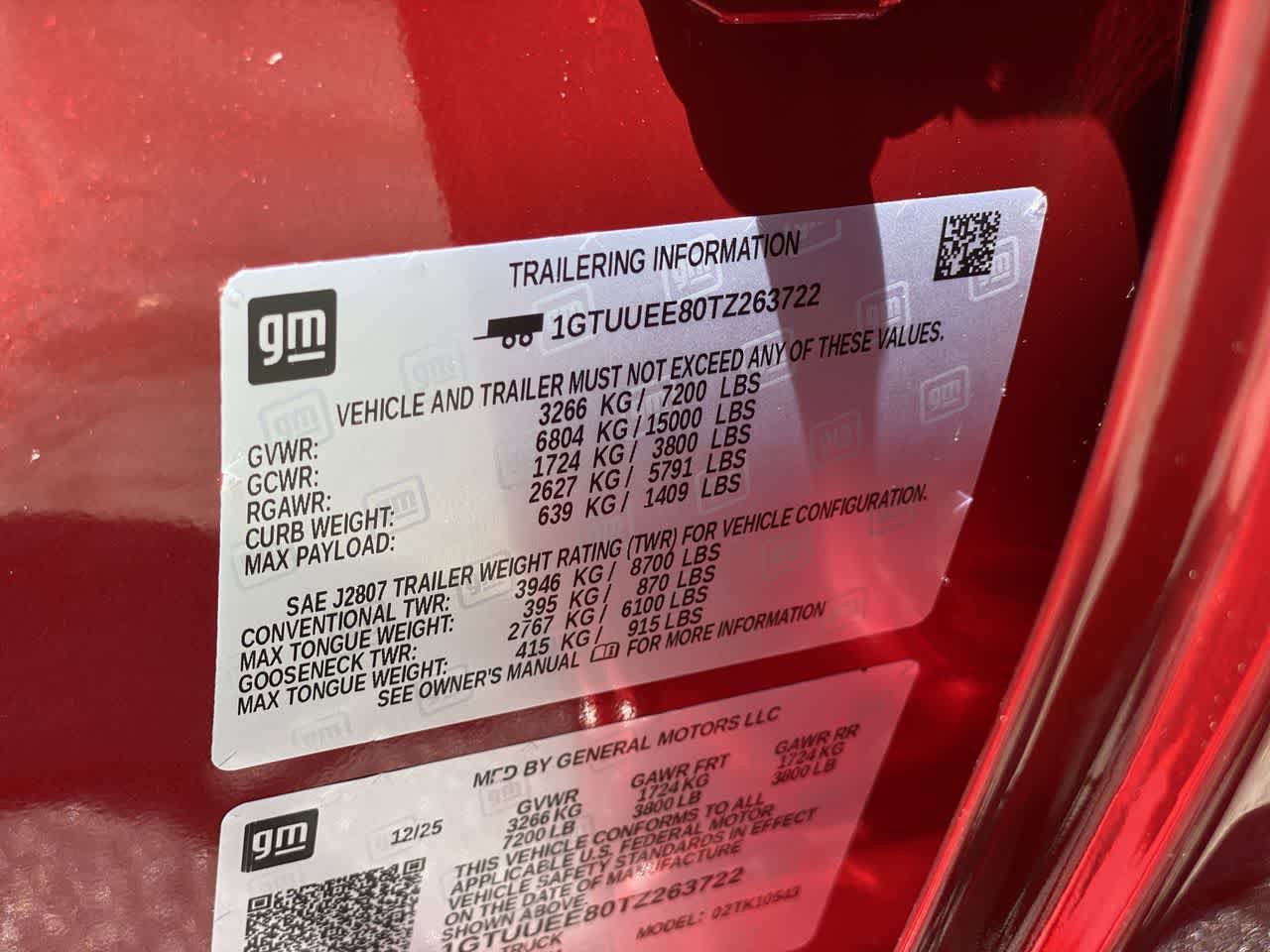 Used 2026 GMC Sierra 1500 AT4 w/ AT4 Premium Package AWD/4WD image 28