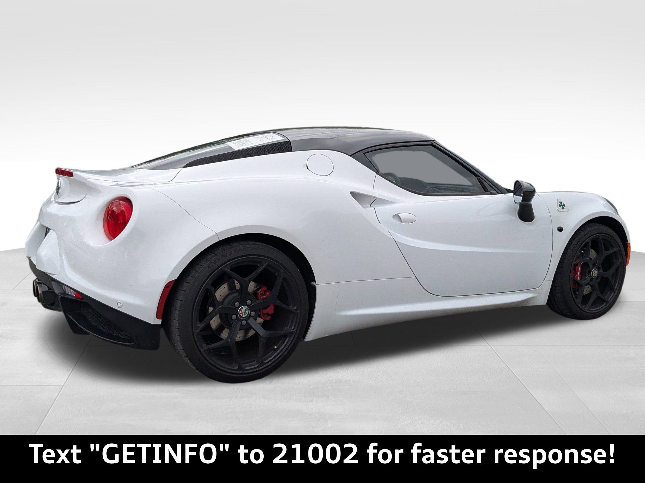 Used 2018 Alfa Romeo 4C Coupe w/ Convenience Group - Coupe image 2