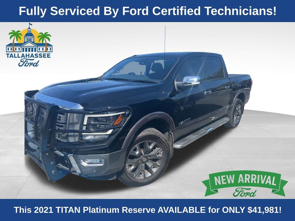 Used 2021 Nissan Titan Platinum Reserve w/ Moonroof Package