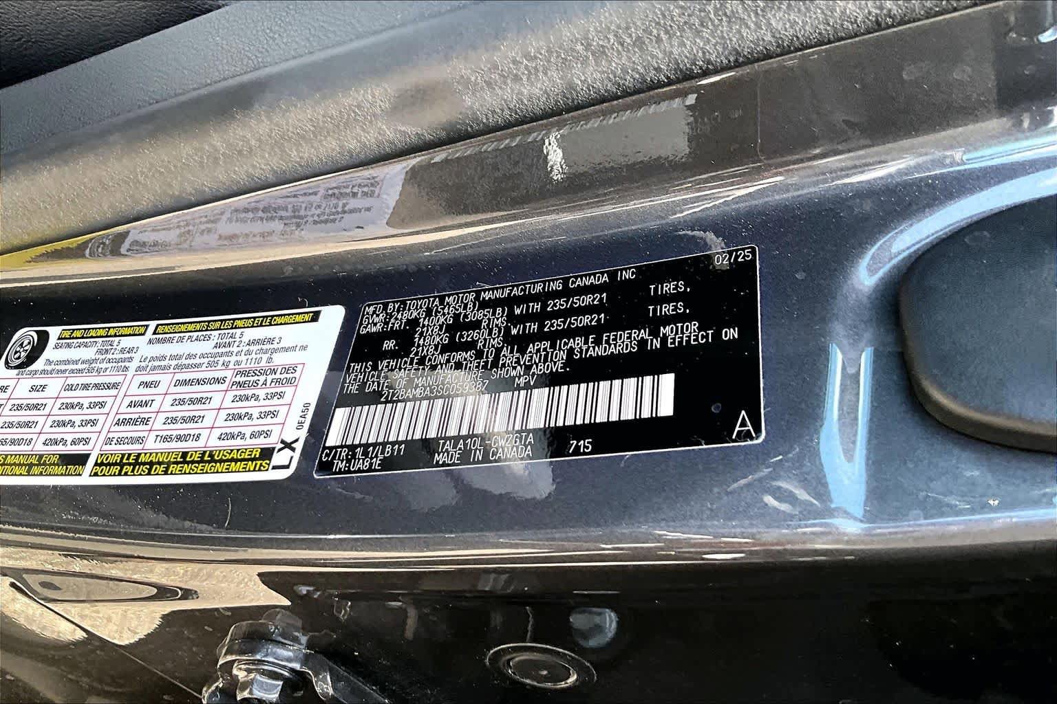 Used 2025 Lexus RX 350 Premium Plus w/ Convenience Package FWD image 35