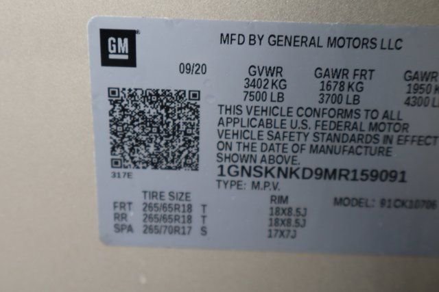 Used 2021 Chevrolet Tahoe LT w/ Luxury Package image 42