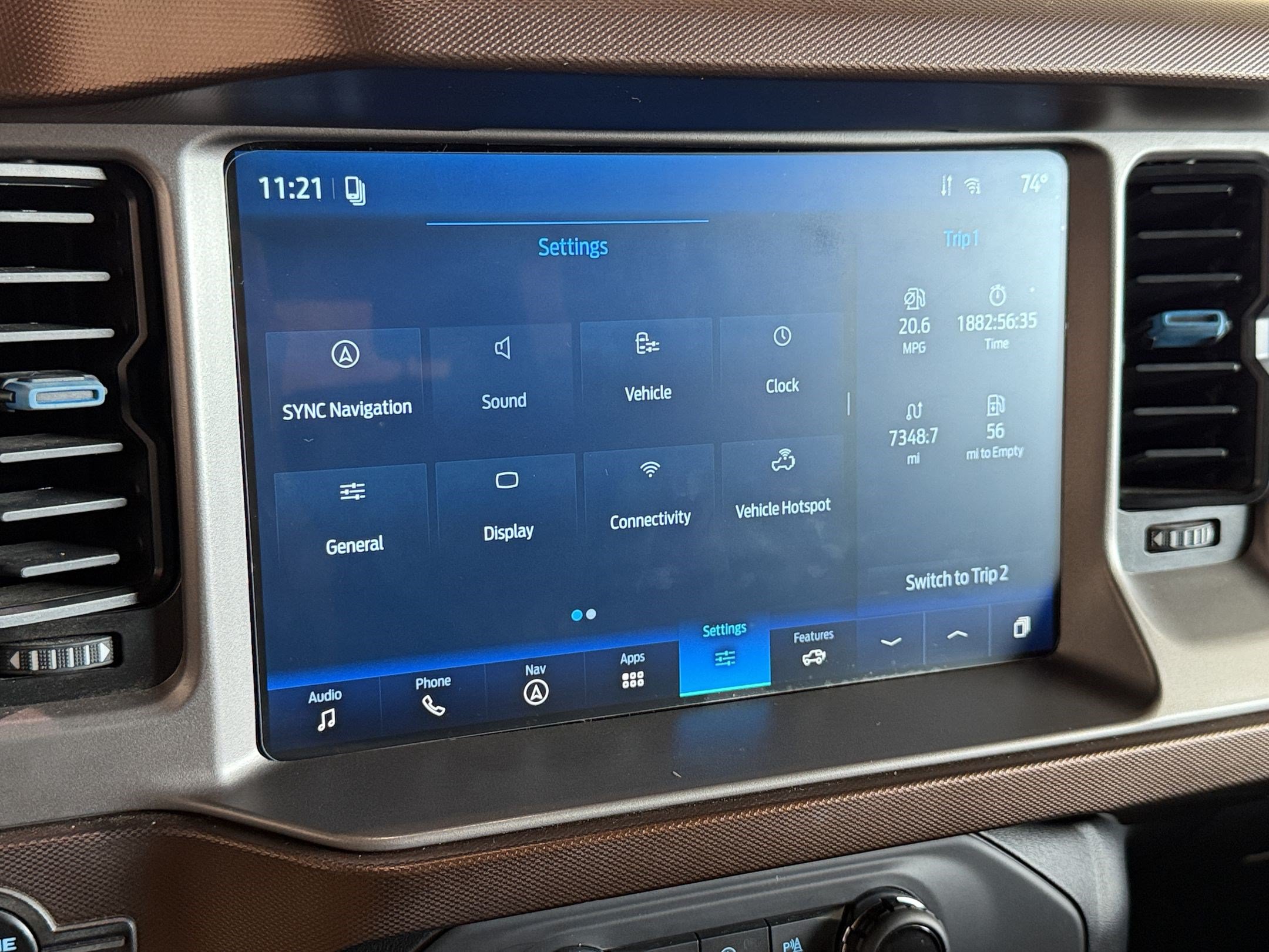 Used 2021 Ford Bronco Outer Banks AWD/4WD image 22