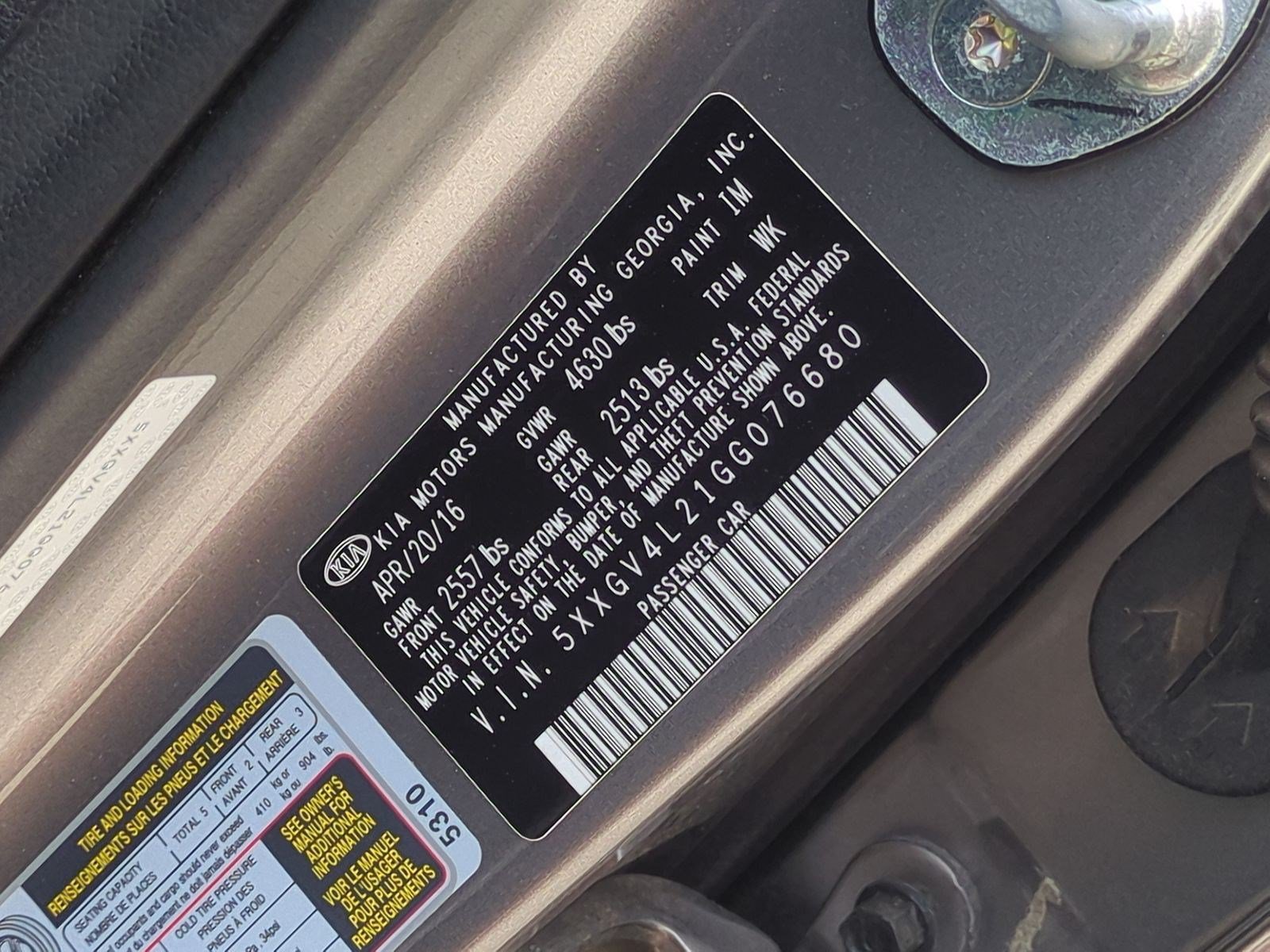 Used 2016 Kia Optima SX w/ Chrome Wheel Package FWD image 34