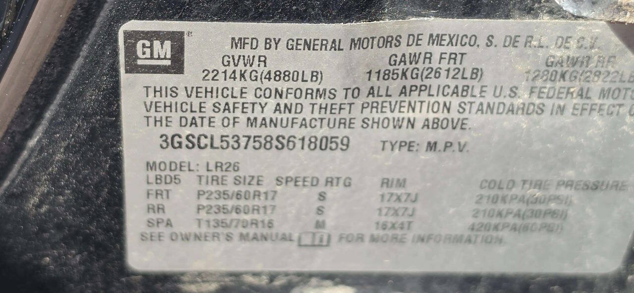 Used 2008 Saturn Vue XR w/ Premium Trim Package FWD image 10