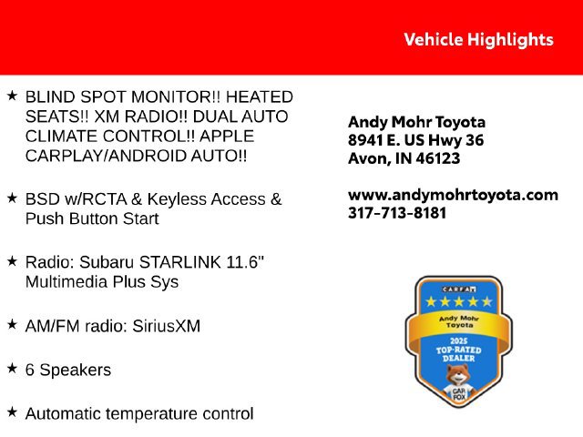 Used 2022 Subaru Outback Premium AWD/4WD image 2