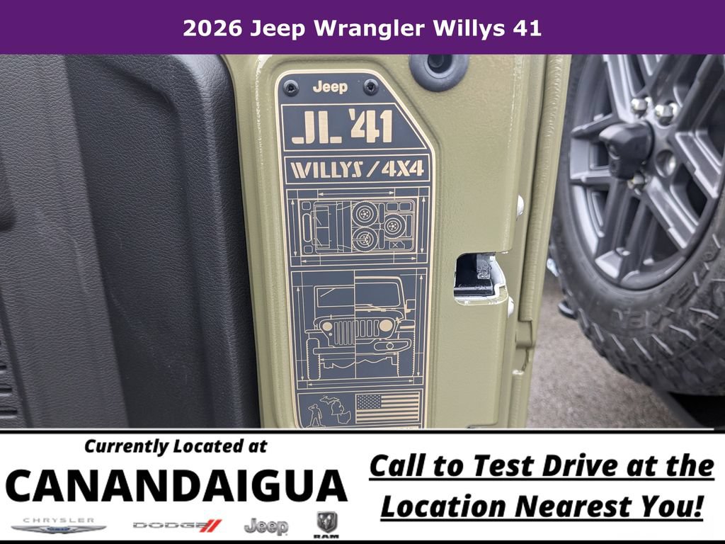 New 2026 Jeep Wrangler Unlimited Sport AWD/4WD image 24