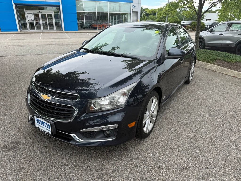 Used 2015 Chevrolet Cruze LTZ w/ Sun, Sound and Sport Package FWD image 8