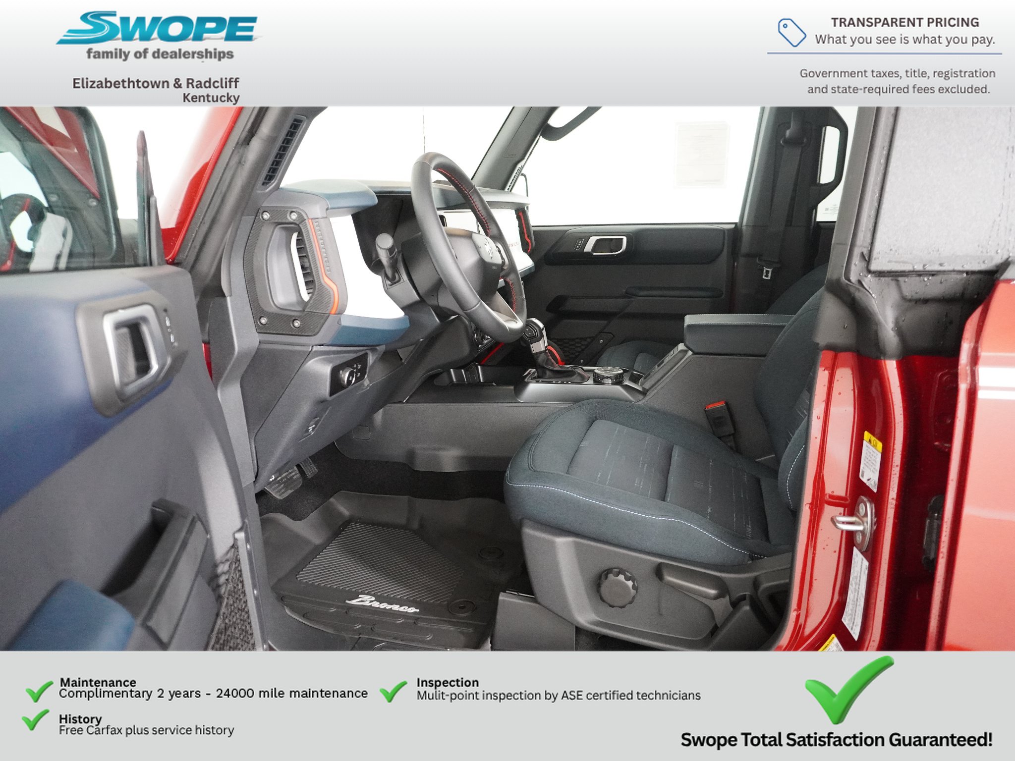 New 2026 Ford Bronco Heritage Edition AWD/4WD image 13