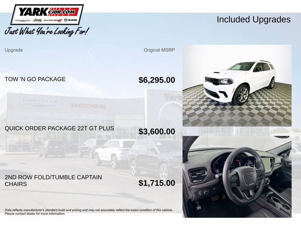 New 2026 Dodge Durango GT w/ Tow 'N Go Package image 3