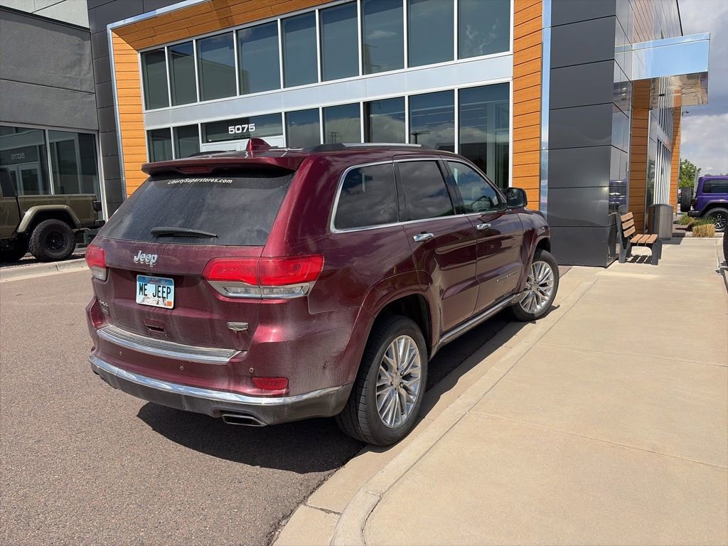Used 2018 Jeep Grand Cherokee Summit AWD/4WD image 2