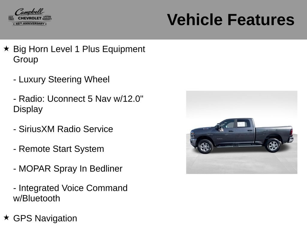 Used 2025 RAM 2500 Big Horn AWD/4WD image 31